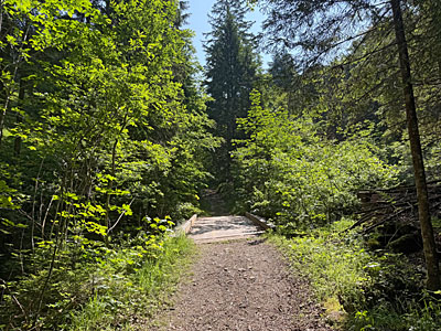 Nach einer weiteren Brücke...