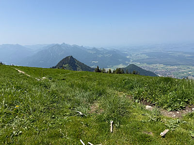 ...und über den Zwölferspitz zur Kampenwand