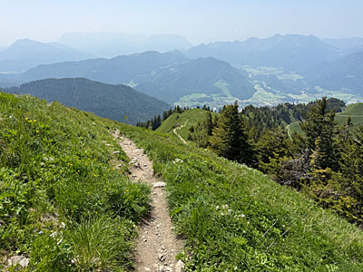 Wir verlassen den Hochgern...