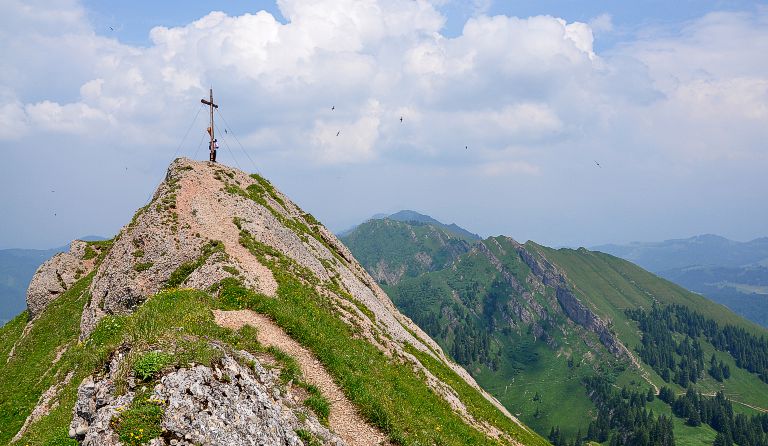 Hochgrat (1834 m), Rindalphorn (1821 m)