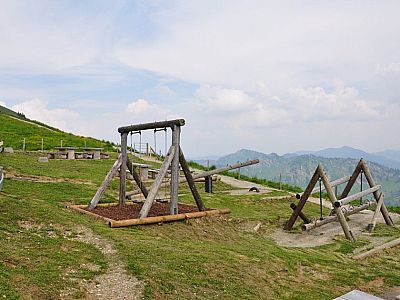 Spielplatz an der Gipfelstation der Hochgratbahn