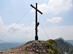 Das Gipfelkreuz des Rindalphorns