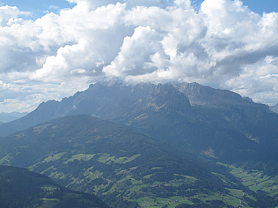 Hochkönig in Wolken