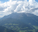 Hochkönig in Wolken