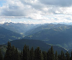 Blick zu den Hohen Tauern, ...