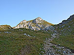 Unser Ziel, die Hochiss, haben wir stets im Blickfeld