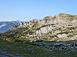 Blick auf die Dalfazer Wände