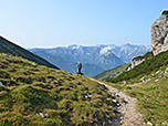 Am Steinernen Tor halten wir uns leicht links