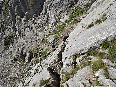 ... und schon bald müssen wir erstmals Hand anlegen.