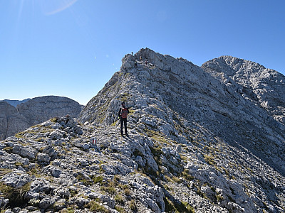 Immer wieder gilt es kleinere Nebengipfel zu überwinden