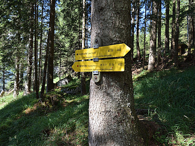 Noch knapp 2 Stunden trennen uns vom Parkplatz am Hintersee