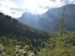 Der Blick nach Westen Richtung Reiter Alpe