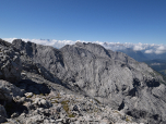 Der Blick vom Grat Richtung Südwesten