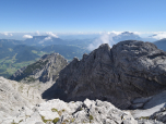 Die Blaueisspitze links von uns
