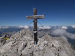 Das Gipfelkreuz des Hochkalter