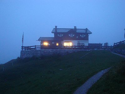Erichhütte am Morgen