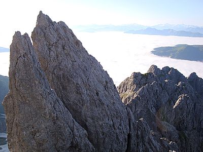 Über Zacken und Grate...