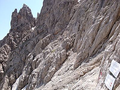 Wir folgen dem Weg zur Erichhütte