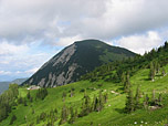 Am Sattel, Blick zum Hochmiesing
