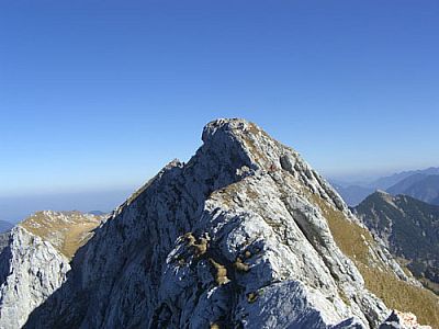 ...immer am Grat entlang