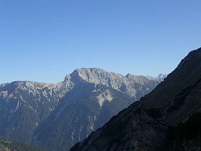 Blick zur Kreuzspitze