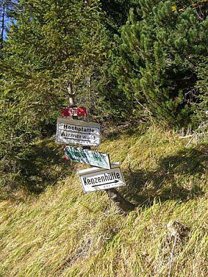 Abzweig zum Fensterl