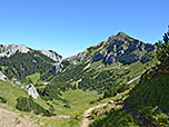 Blick zurück zum Vorderscheinberg