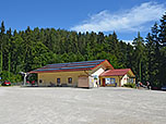 Die Wanderung beginnt an der Talstation der Hochplattenbahn