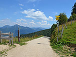 ...zum Sattel zwischen Haberspitz und Hochplatte