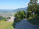 Wir passieren die Startrampe für Drachenflieger...