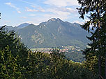 Blick übers Achental zum Hochgern