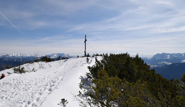 Hochplatte (1586 m) von Schleching über die Oberauerbrunstalm