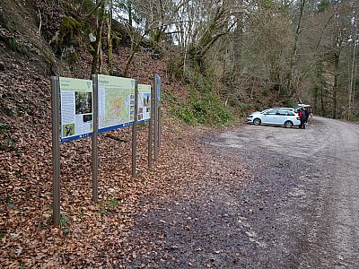 ... erreichen wir wieder den Dalsenparkplatz