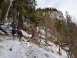 Hinter dem Teufelsstein folgen wir wieder dem Grat