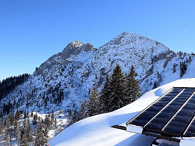 Buchstein und Roßstein im Südosten