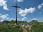 Gipfelkreuz der Hochplatte