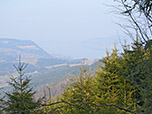 Blick auf den nördlichen Teil des Attersees