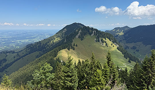 Feichteck (1514 m), Karkopf...