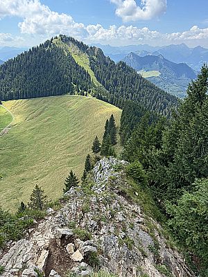 Schwindelfrei sollte man für den Anstieg sein