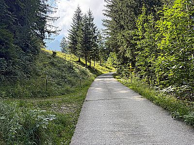 Den Abzweig Richtung Moserboden lassen wir links liegen...