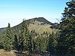 Blick zum Riesenberg und zur Riesenalm