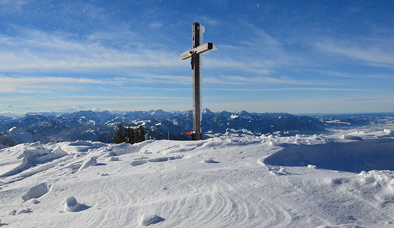 Hochries (1569 m) als Skitour