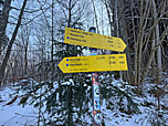 Los gehts am Wanderparkplatz Spatenau