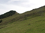 Aufstieg zur Rampoldplatte