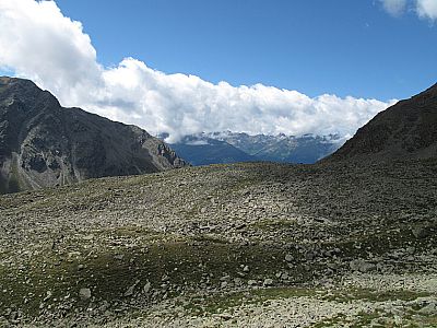 Blick talauswärts