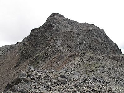 Blick zurück über die Staniskascharte zur Rotspitze
