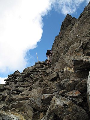 Nach einem steilen Aufschwung...