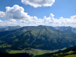Die Bleispitze vor der Gartnerwand im Süden