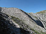 Nach dem Steig wandern wir...