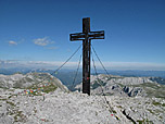 ...zum Gipfelkreuz des Hochschwabs